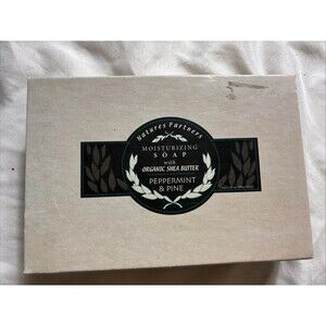 Organic Peppermint And Pine Moisturizing Soap Shave Butter Nature Partner